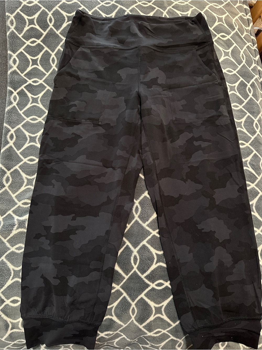 lululemon athletica Kids Black Camo Leggings